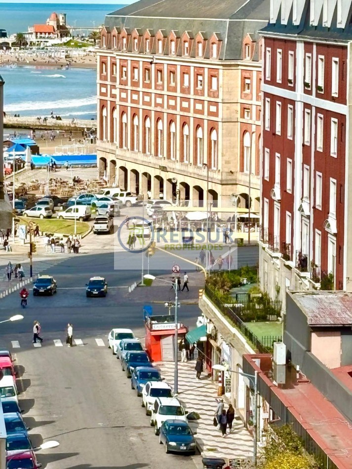 3 amb al fte con balcon terraza 