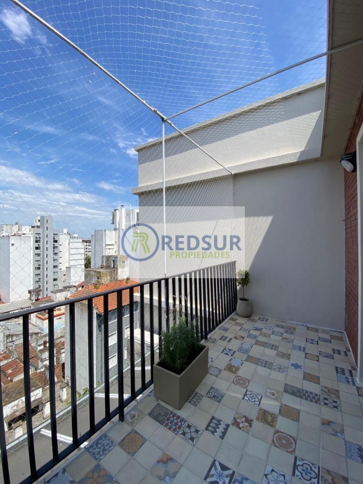 3 ambientes a la calle con balcon terraza 