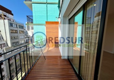 3 ambientes con dependencia de servicio y balcon terraza